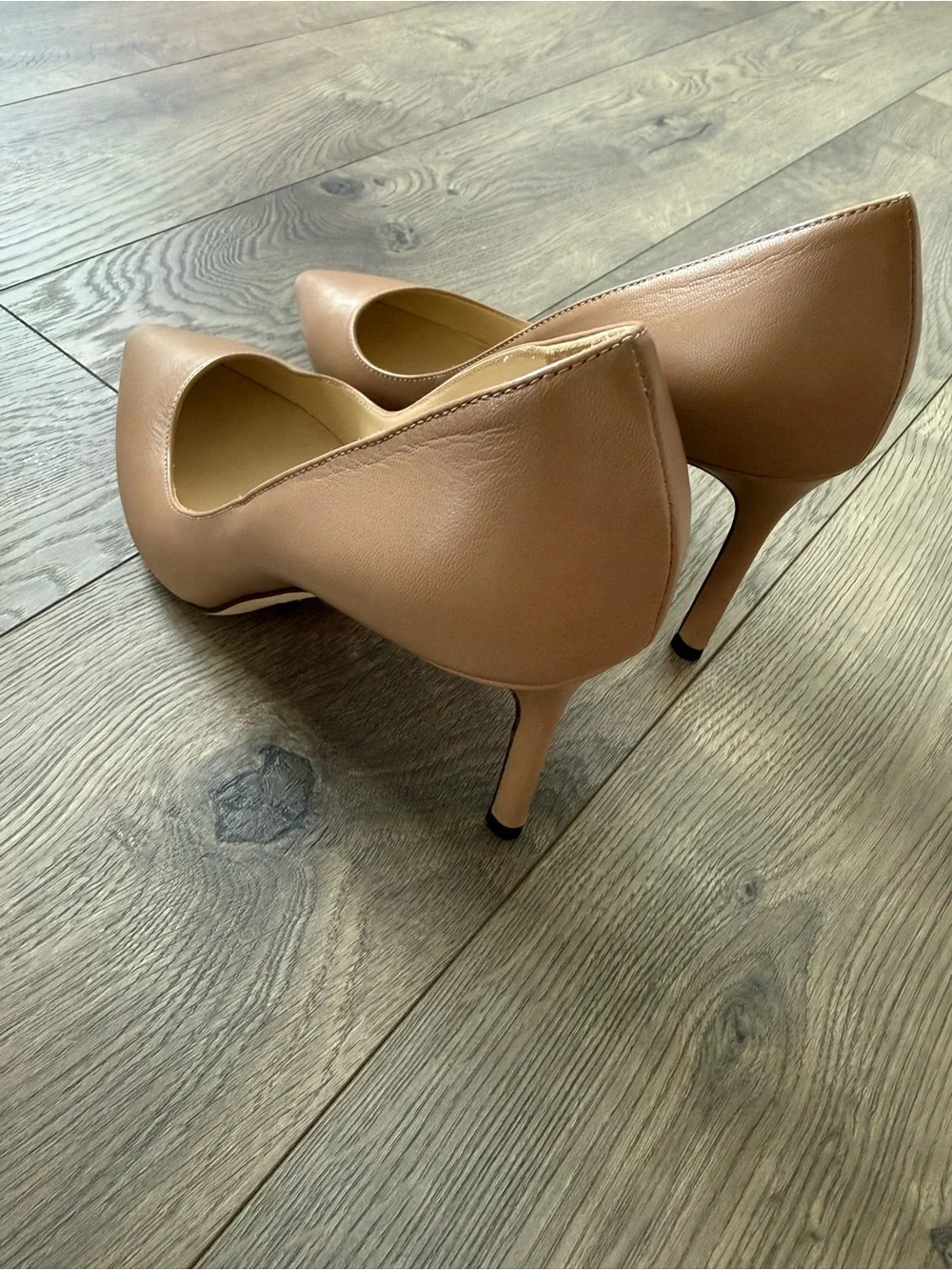 NWT Authentic Jimmy Choo Romy 85 Leather Pump Size 38.5